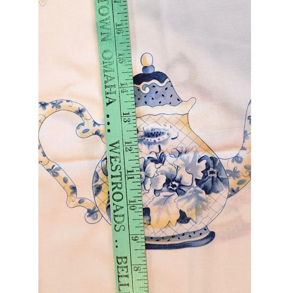 Phyllis Hoffman Teatime Fabric Hancock Fabrics Exclusive Teapot Print 45x40